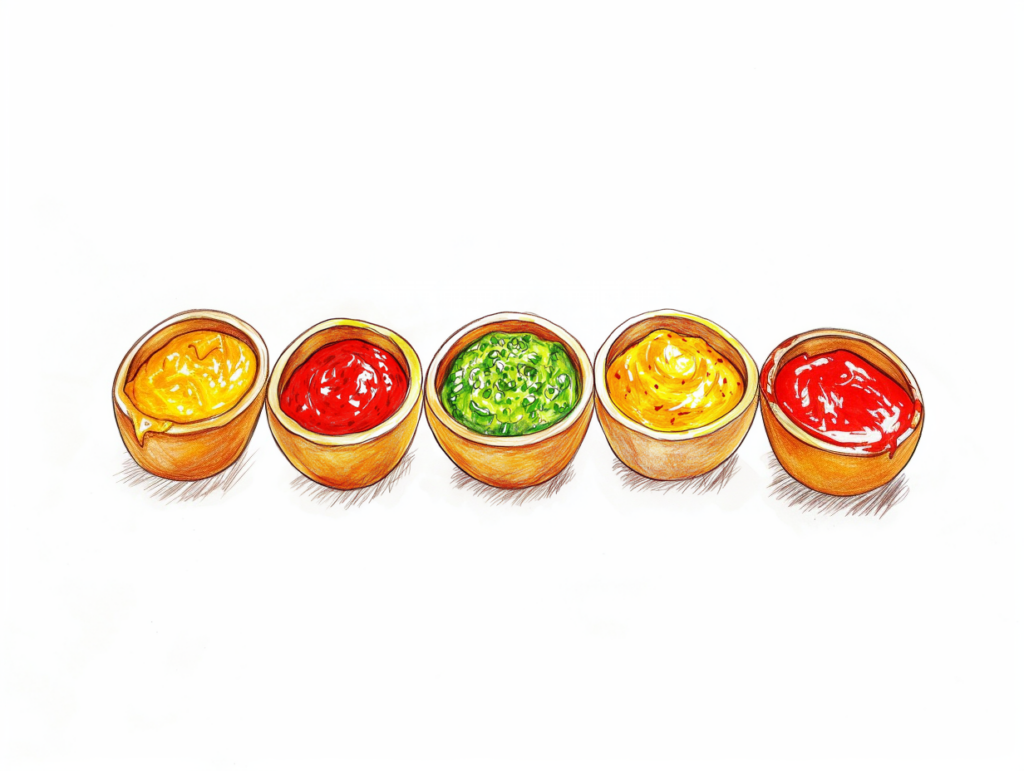 various sauce